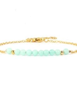 Bracelet aigue marine