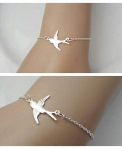 Bracelet hirondelle argent