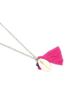 collier cadeau femme pompon