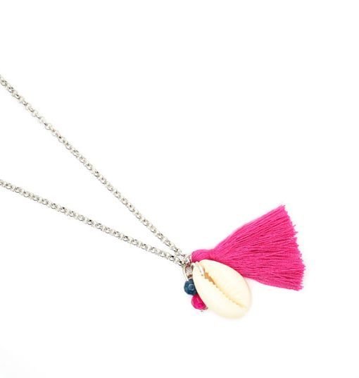 collier cadeau femme pompon