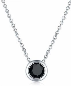 Collier fantaisie noir