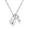 Collier femme pendentif coeur