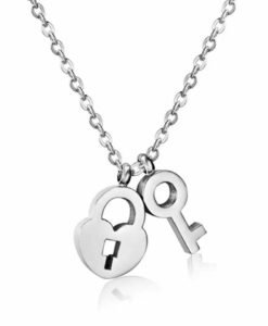 Collier femme pendentif coeur