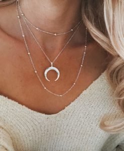 collier multirang tendance 2019