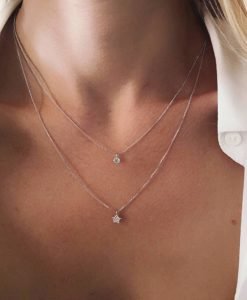 Collier tendance 2019 - collier oxyde de zirconium