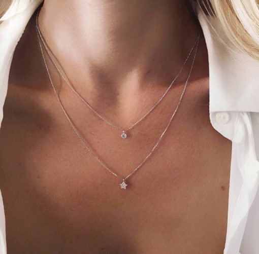 Collier tendance 2019 - collier oxyde de zirconium