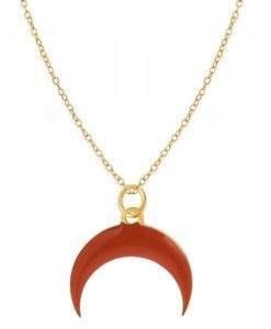 Collier tendance 2020- Croissant de lune