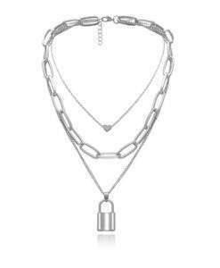 collier multirang argent tendance 2020