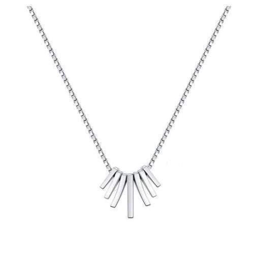 Collier chaine original argent