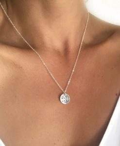 collier petite medaille etoile