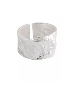 Bague tendance argent