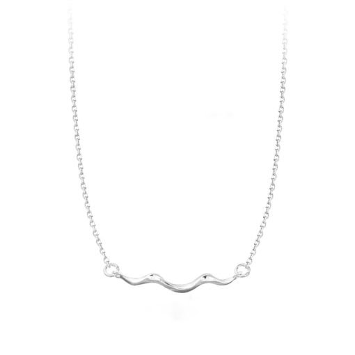 Collier minimaliste argent femme