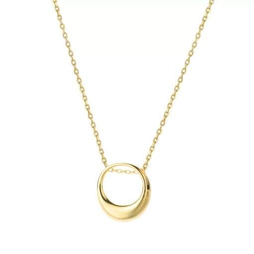 Collier minimaliste or