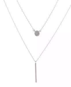 Collier multirangs en argent 925