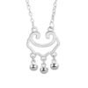 collier argent femme fantaisie