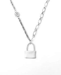 collier cadenas grosse maille argent 925