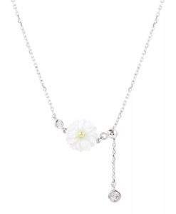 collier daisy en argent