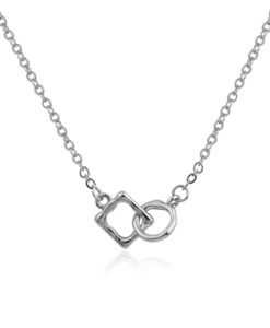 collier minimaliste en argent 925