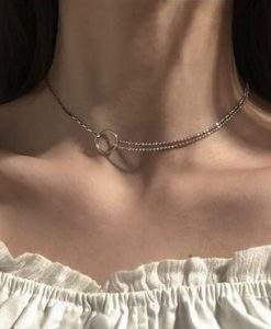 Collier original argent