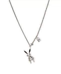 collier pendentif lapin femme