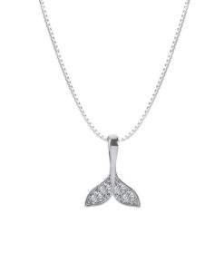 collier queue de sirene argent