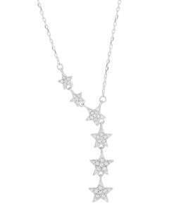 ras du cou etoiles strass argent