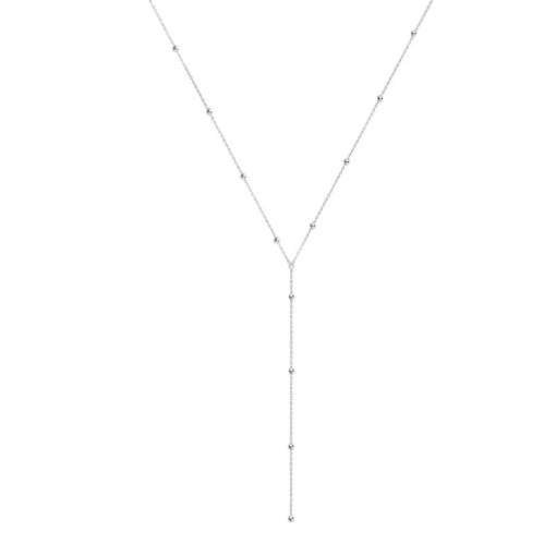 sautoir chaine satellite argent
