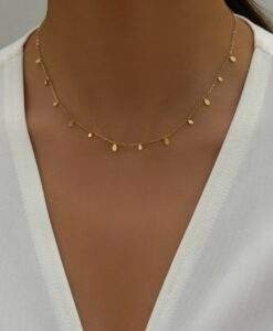 collier tendance 2024- petites pampilles