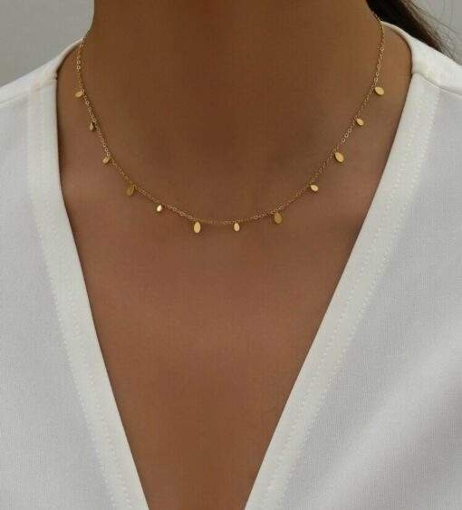 collier tendance 2024- petites pampilles