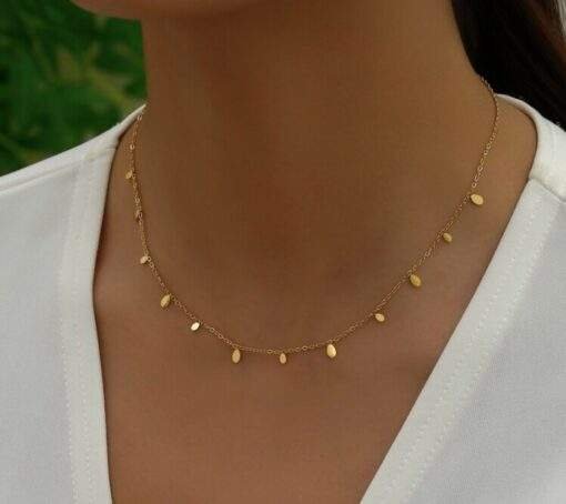 collier tendance 2024- petites pampilles